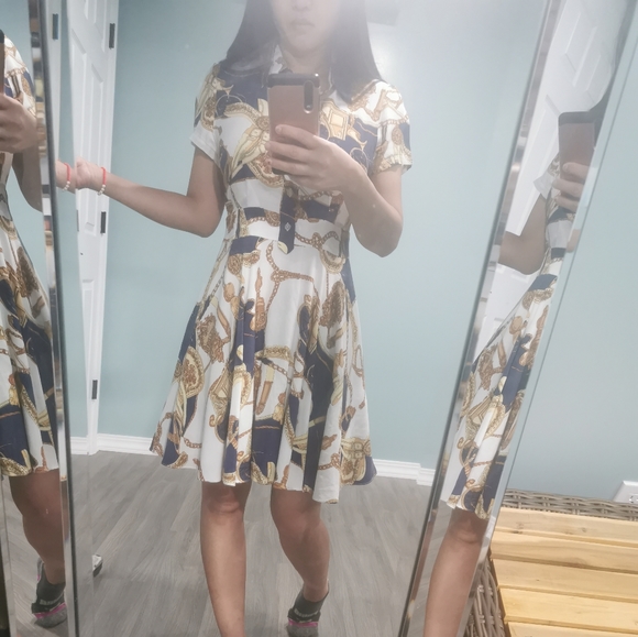 💯% Authentic Hermes Mid Dress in Size S - Picture 13 of 14